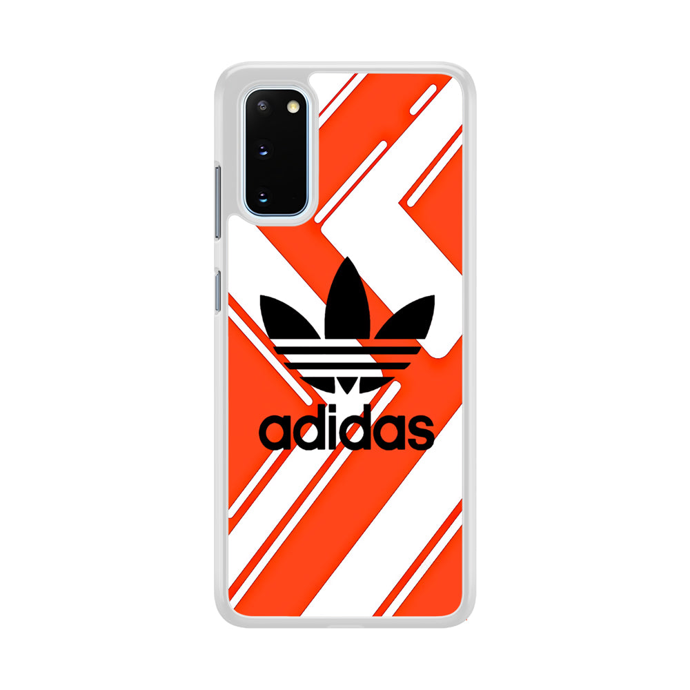 Adidas Pattern Orange Samsung Galaxy S20 Case