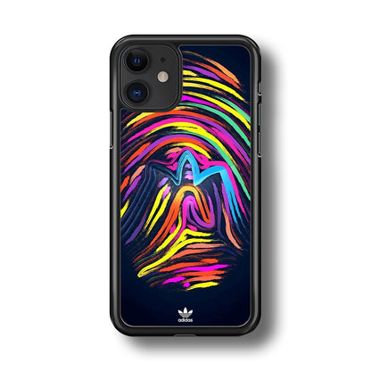 Adidas Rainbow Finger Print iPhone 11 Case
