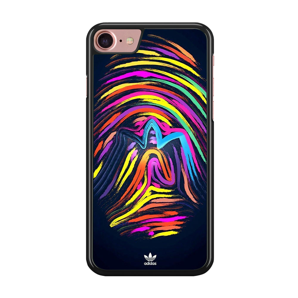 Adidas Rainbow Finger Print iPhone 8 Case