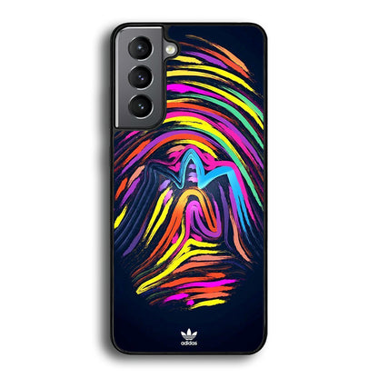 Adidas Rainbow Finger Print Samsung Galaxy S21 Plus Case
