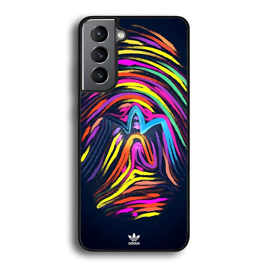 Adidas Rainbow Finger Print Samsung Galaxy S21 Plus Case