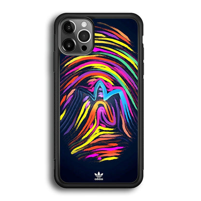 Adidas Rainbow Finger Print iPhone 12 Pro Case