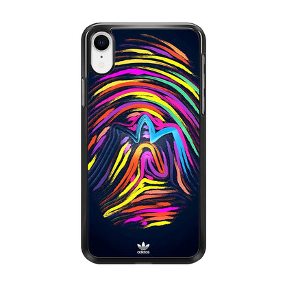 Adidas Rainbow Finger Print iPhone XR Case