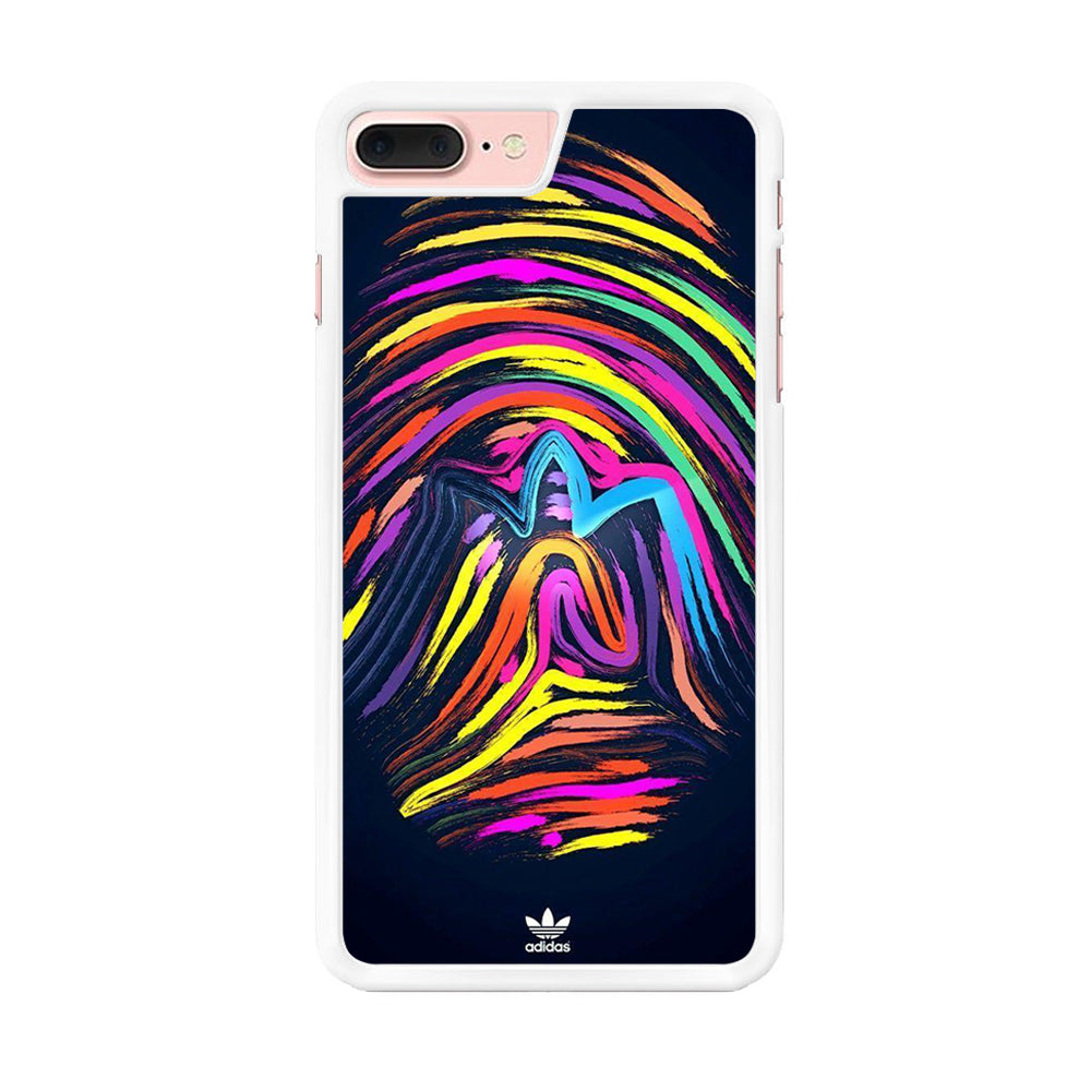 Adidas Rainbow Finger Print iPhone 8 Plus Case