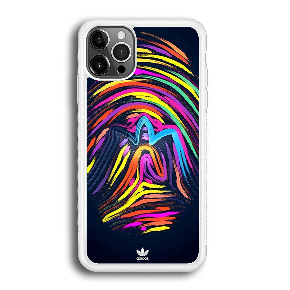 Adidas Rainbow Finger Print iPhone 12 Pro Case