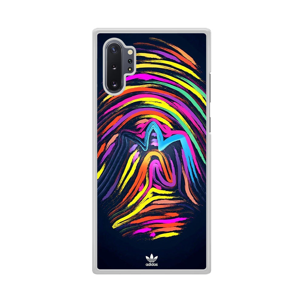 Adidas Rainbow Finger Print Samsung Galaxy Note 10 Plus Case