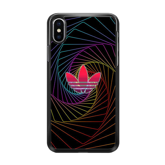 Adidas Rainbow Optical iPhone Xs Case