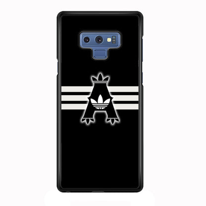 Adidas Royal Black Logo Stripe Samsung Galaxy Note 9 Case