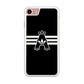 Adidas Royal Black Logo Stripe iPhone 8 Case