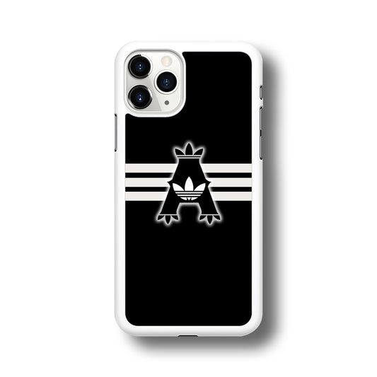 Adidas Royal Black Logo Stripe iPhone 11 Pro Case