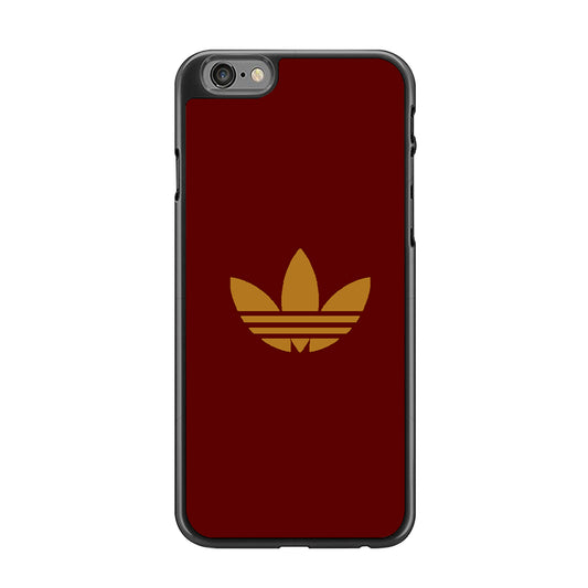 Adidas Simple Maroon Gold iPhone 6 | 6s Case
