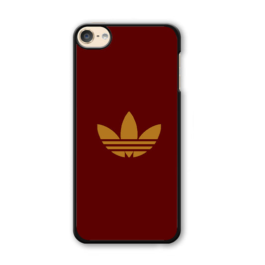 Adidas Simple Maroon Gold iPod Touch 6 Case - Ezzystore