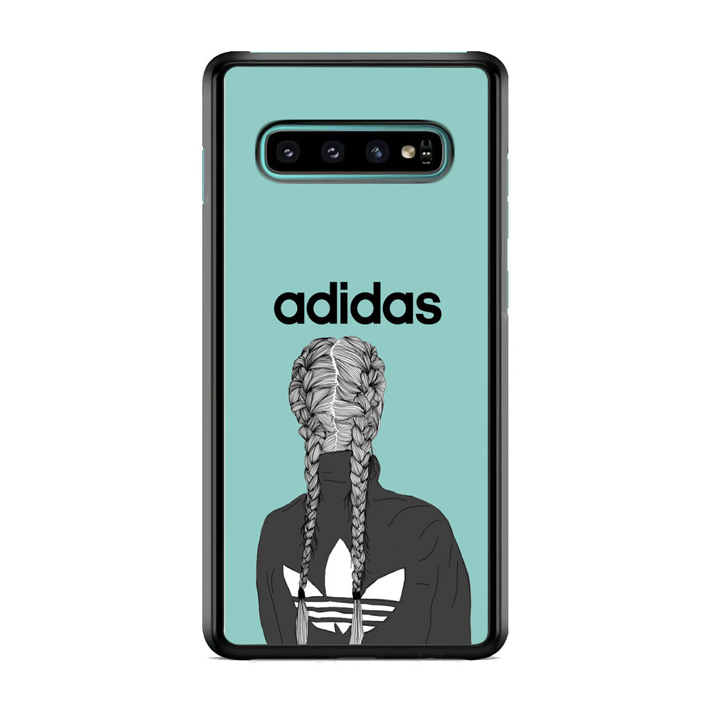 Adidas Girl Hype Blue Samsung Galaxy S10 Case
