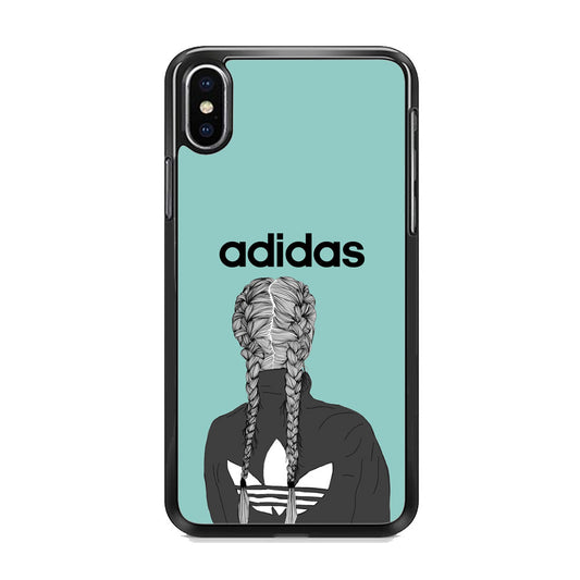 Adidas Girl Hype Blue iPhone Xs Case