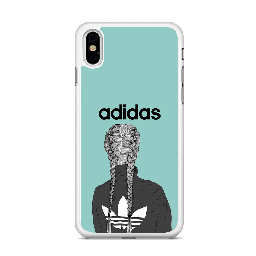 Adidas Girl Hype Blue iPhone Xs Case