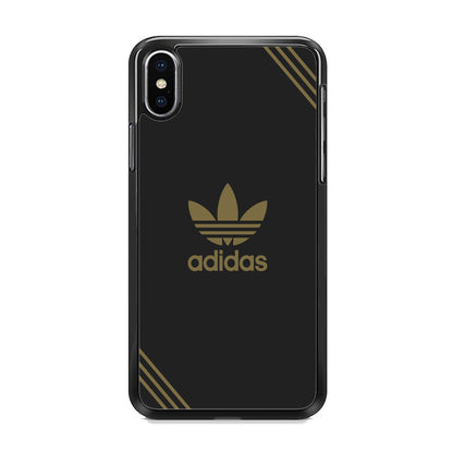 Adidas Gold Absolute Grey iPhone Xs Case