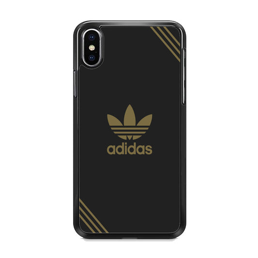 Adidas Gold Absolute Grey iPhone Xs Case