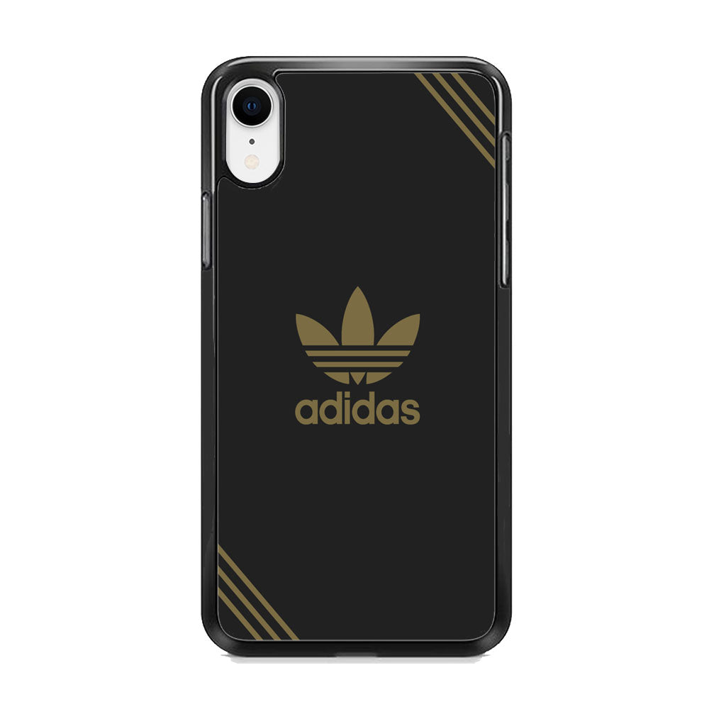 Adidas Gold Absolute Grey iPhone XR Case