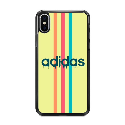 Adidas Lime Cream iPhone Xs Case