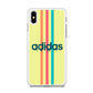 Adidas Lime Cream iPhone Xs Case