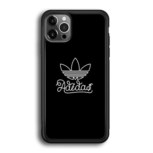 Adidas Line Black iPhone 12 Pro Case