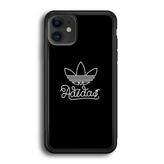 Adidas Line Black iPhone 12 Case