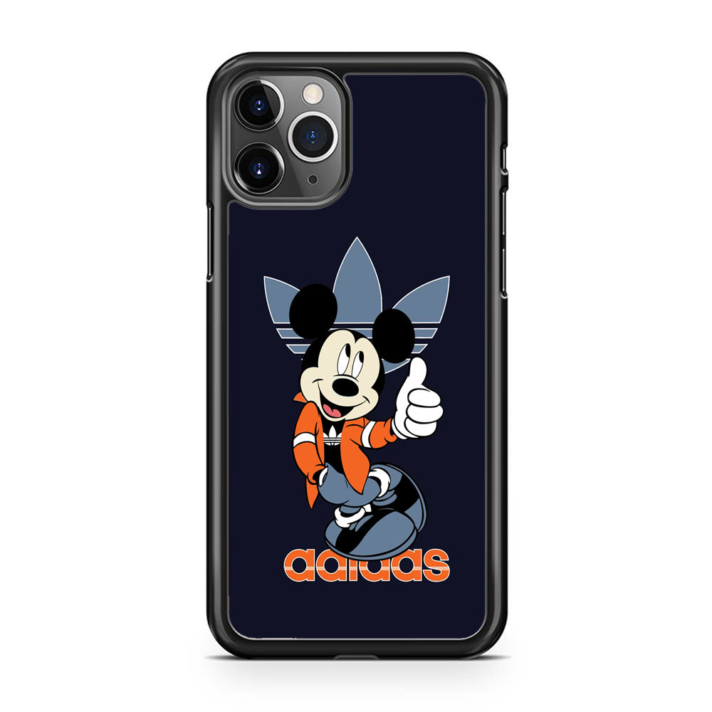 Adidas Navy Mickey iPhone 11 Pro Case