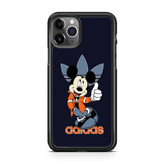 Adidas Navy Mickey iPhone 11 Pro Case