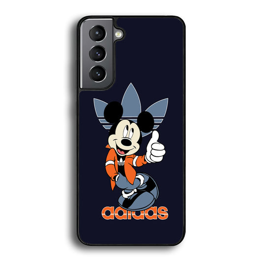 Adidas Navy Mickey Samsung Galaxy S21 Plus Case