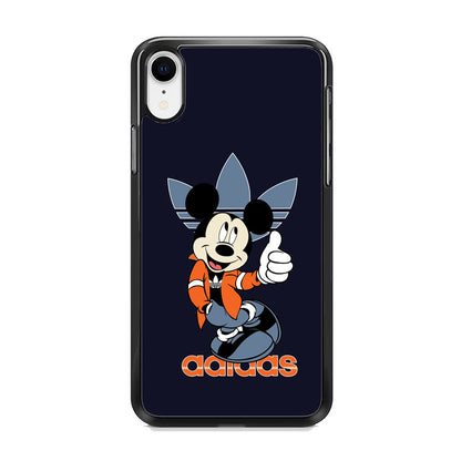 Adidas Navy Mickey iPhone XR Case