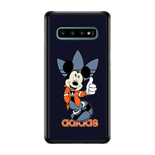 Adidas Navy Mickey Samsung Galaxy S10 Case