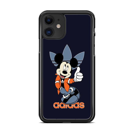Adidas Navy Mickey iPhone 11 Case