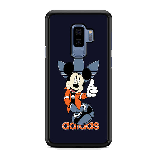 Adidas Navy Mickey Samsung Galaxy S9 Plus Case
