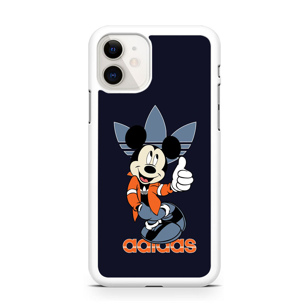 Adidas Navy Mickey iPhone 11 Case