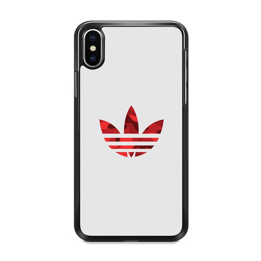 Adidas Pearl Camo Red iPhone Xs Case