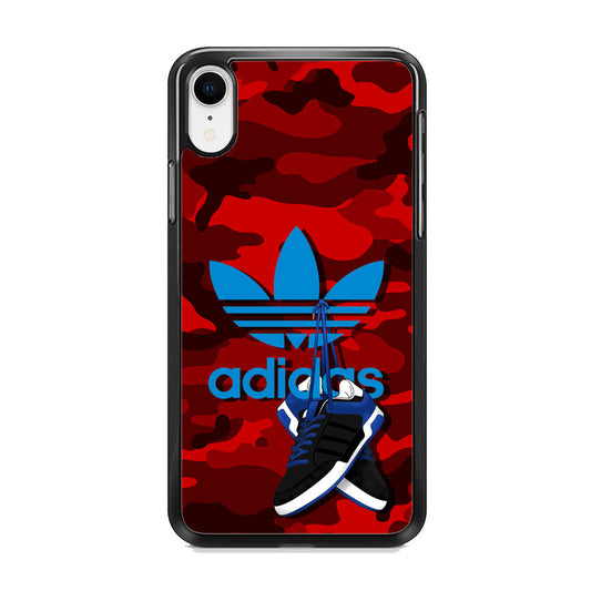 Adidas Shoes Camo Red iPhone XR Case