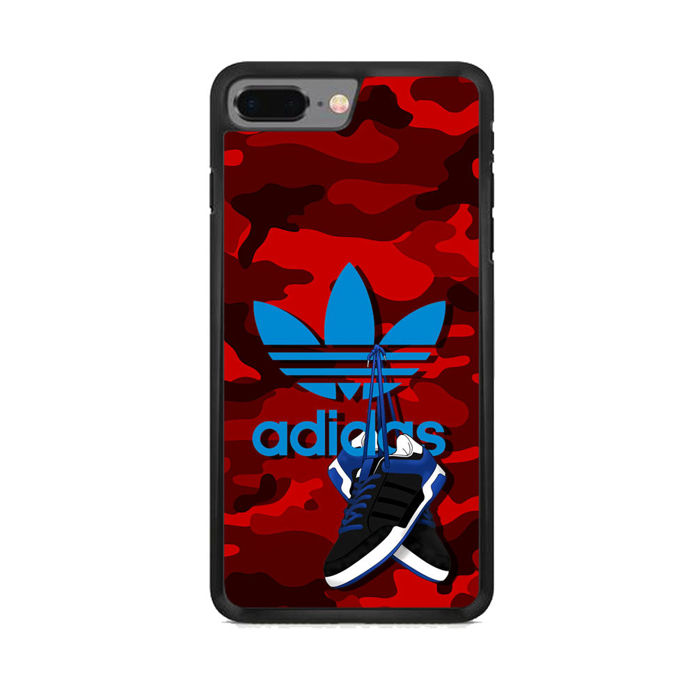 Adidas Shoes Camo Red iPhone 8 Plus Case