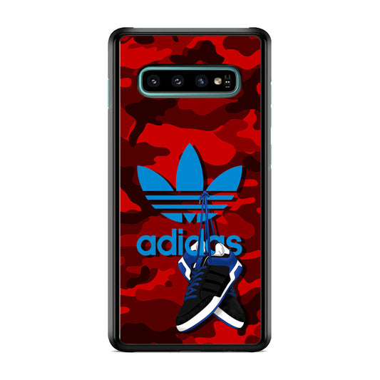 Adidas Shoes Camo Red Samsung Galaxy S10 Plus Case