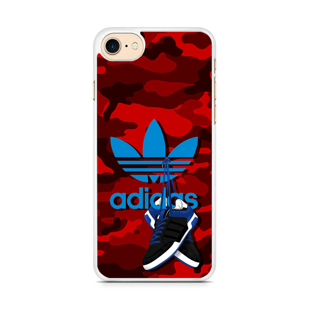 Adidas Shoes Camo Red iPhone 8 Case
