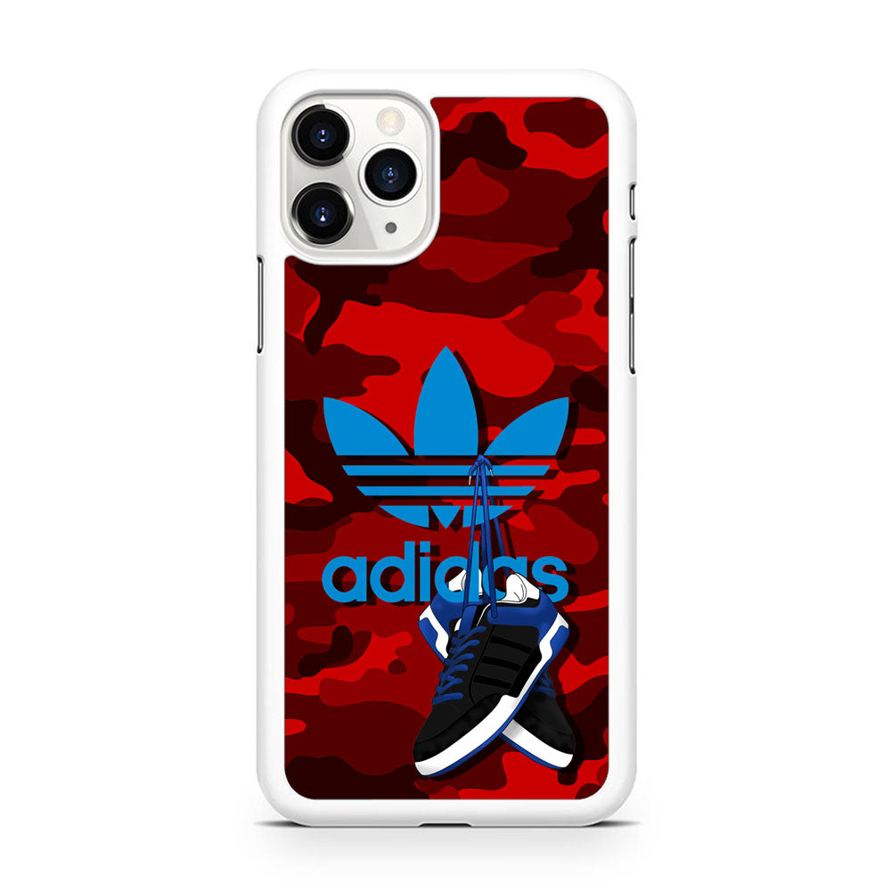 Adidas Shoes Camo Red iPhone 11 Pro Max Case