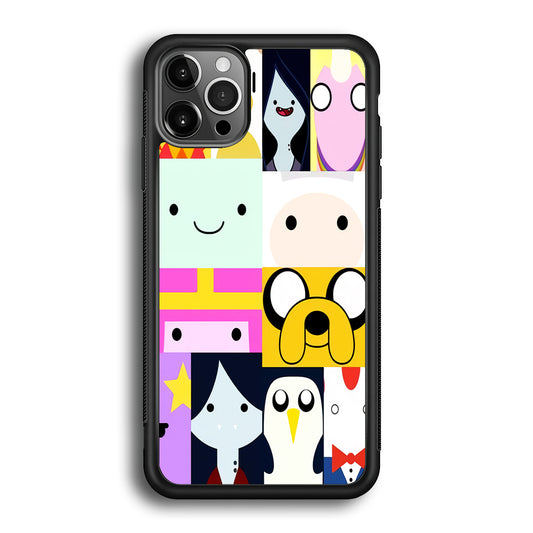 Adventure Time Character Collage iPhone 12 Pro Case