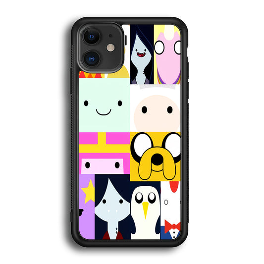 Adventure Time Character Collage iPhone 12 Case