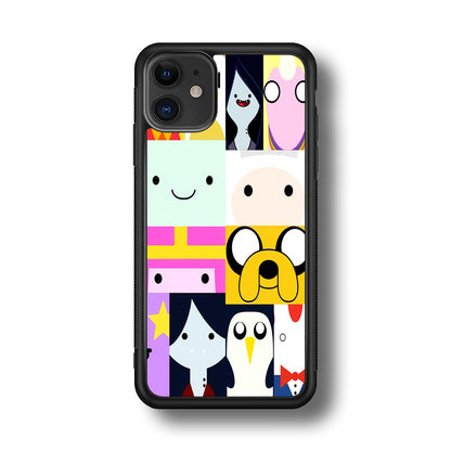 Adventure Time Character Collage iPhone 11 Case