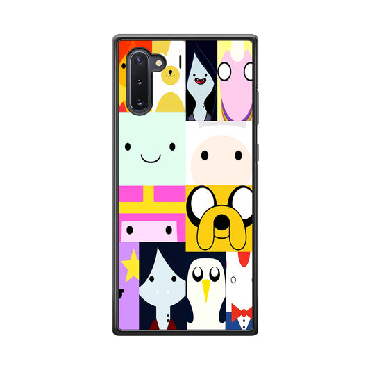 Adventure Time Character Collage Samsung Galaxy Note 10 Case