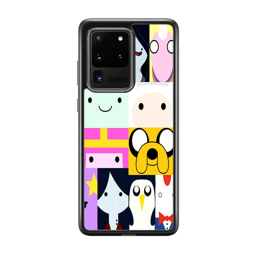 Adventure Time Character Collage Samsung Galaxy S20 Ultra Case