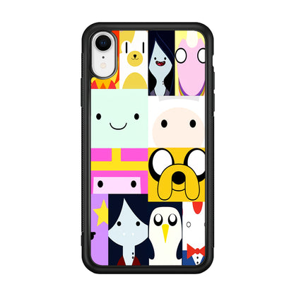 Adventure Time Character Collage iPhone XR Case