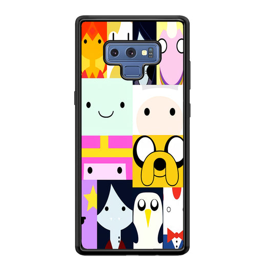 Adventure Time Character Collage Samsung Galaxy Note 9 Case