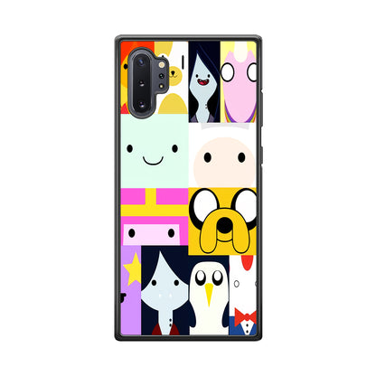 Adventure Time Character Collage Samsung Galaxy Note 10 Plus Case