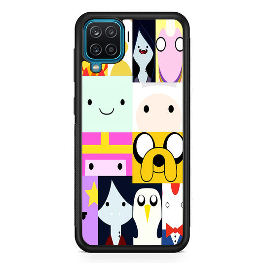 Adventure Time Character Collage Samsung Galaxy A12 Case