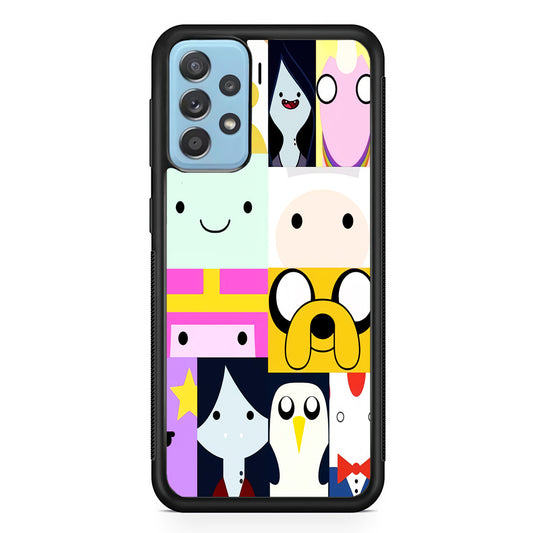 Adventure Time Character Collage Samsung Galaxy A52 Case